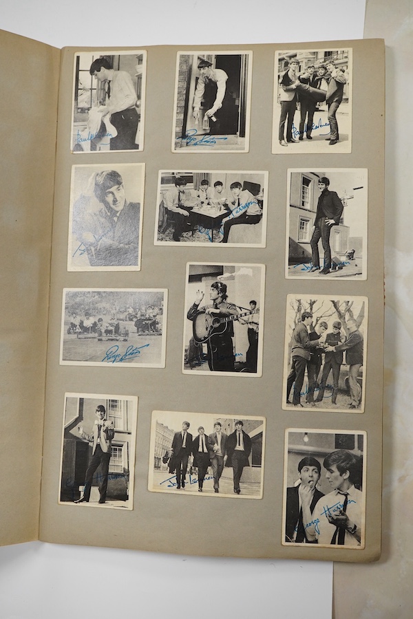 Paul and Linda McCartney autographs, scrapbooks, books, etc, Autographs collected by the vendor in the mid 1970's while Wings were rehearsing for a concert in Eastbourne, signed in ballpoint pen on a newspaper cutting re